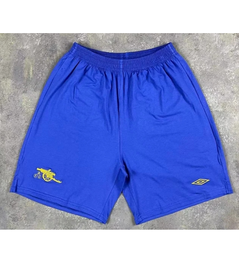 1971-79 Arsenal Retro Away Blue Soccer Shorts